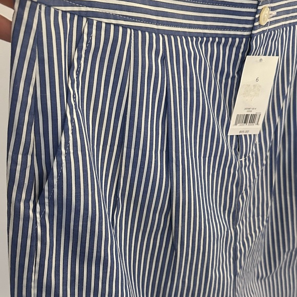 Banana Republic Navy Striped Pencil Skirt - Picture 4 of 6